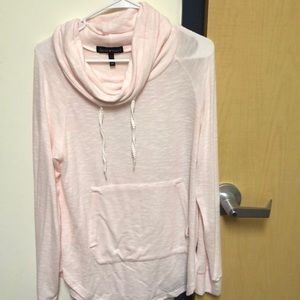 Pink tunic pullover